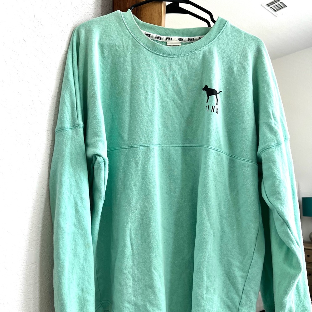Victoria's Secret PINK Mint Sweatshirt